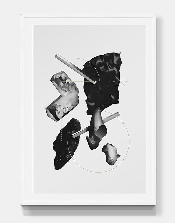 Parallel darkness #poster #illustration #dark #design #collage