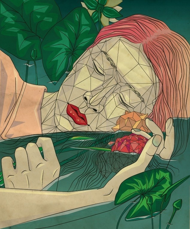 Ophelia #girl #asian #origami #poland #ukraine