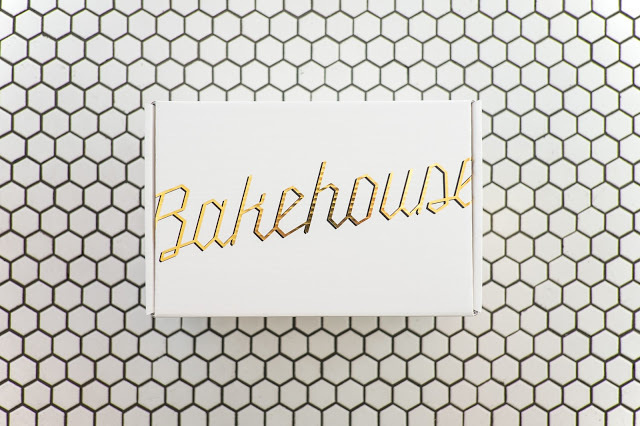 Top of the Box for baked goods at Mr Holmes Bakehouse #branding #design #food #bakehouse #foil