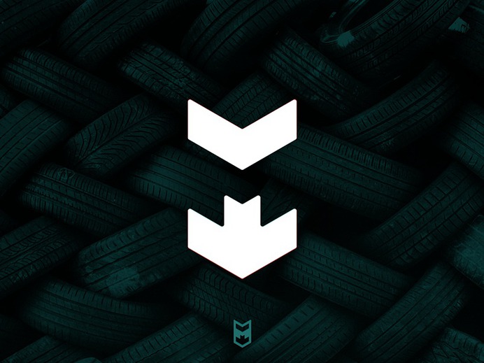 M Logo + Arrow Logomark