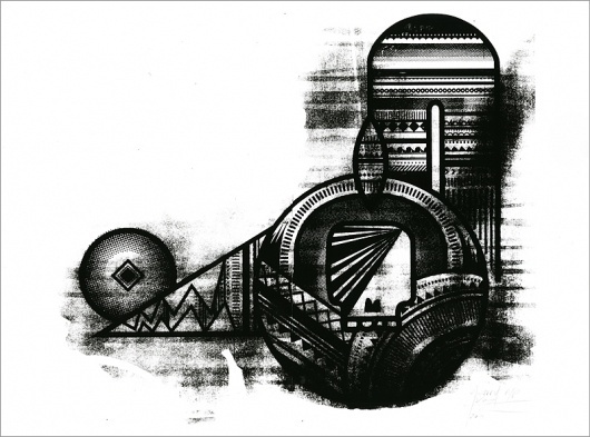 Main : Color Beast #abstract #serigraph #print #screen #art