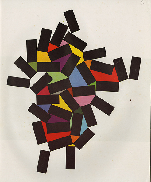 Leo Lionni's Alternative Theory of Advertising Design #rectangle #colour #geometric