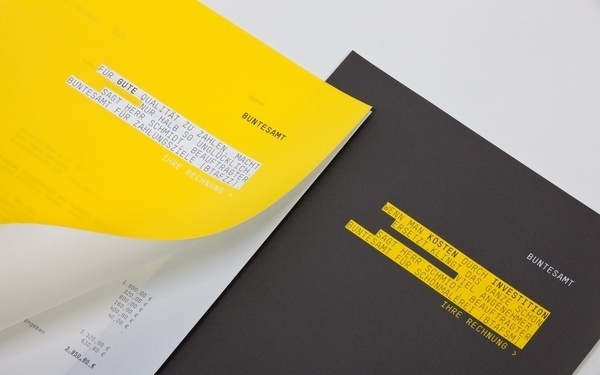 Buntesamt on the Behance Network #diseo #print #design #editorial
