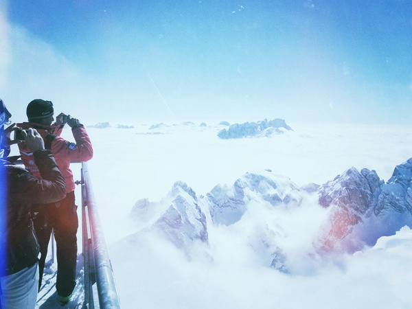 Winter Skiing #skiing #nature #photography #marmolada #mountains #italy #winter