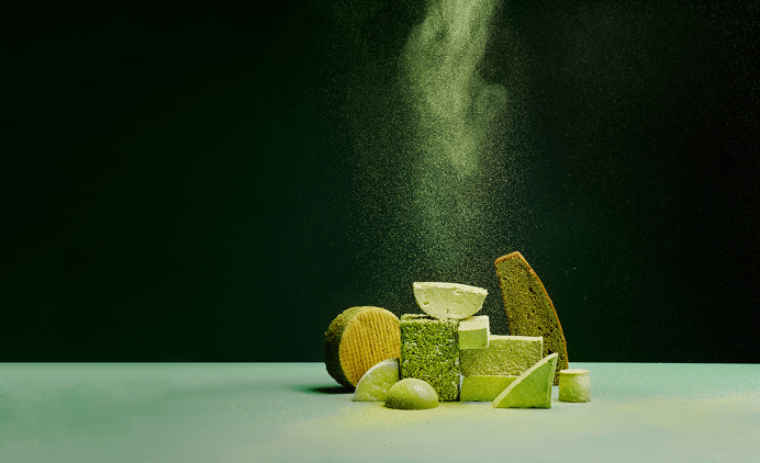 Art direction from matcha.lab #japanese #green #artdirection #styling