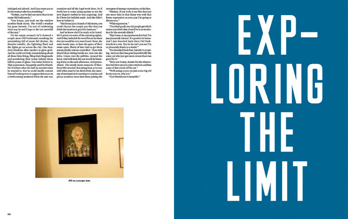 Layout, spreads, magazines