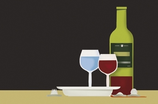 Esteve Padilla ➽ ohhh.ws #wine #airbrush #poster