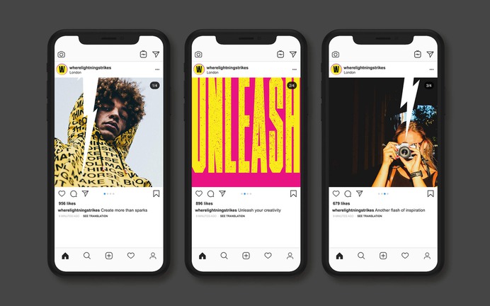 Online School of Creativity Where Lightning Strikes Brand Identity