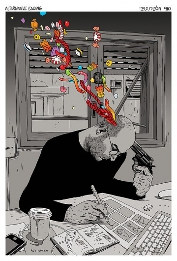 Alternative Ending von asafhanuka auf Etsy #comics #colors