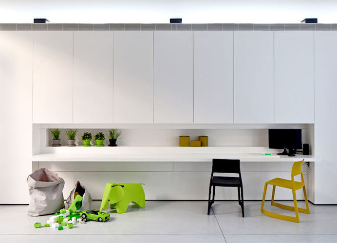 Party House Project by Pitsou Kedem Architects party house bedroom interior #decor #space #furniture #kids #room