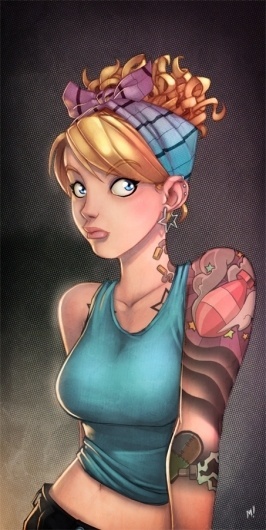 Awesome Illustrations and Sketches by Mike Henry | Abduzeedo | Graphic Design Inspiration and Photoshop Tutorials #illustration #character