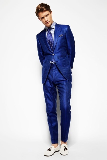 Fashion photography(Tom Ford, S/S 2014, Menswear, viaÂ aclockworkpink) #fashion