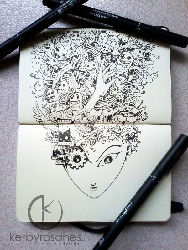 Doodle pen design by pikajane on DeviantArt