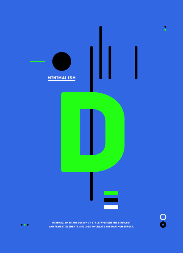 Minimalism #design #type #poster #shape #minimalism #man #human