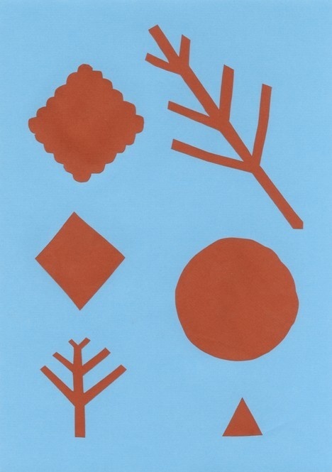 Shapebook // Blue Red #hapebook #poster