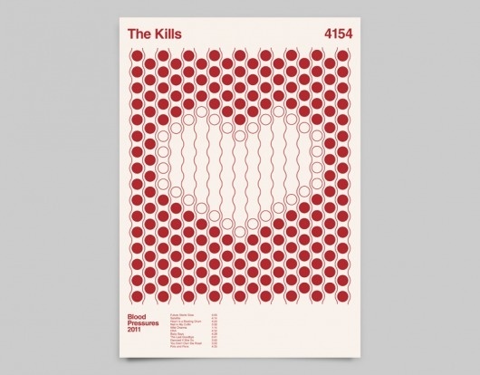 Album Anatomy | BLDGWLF #heart #blood #pressure #design #graphic #dots