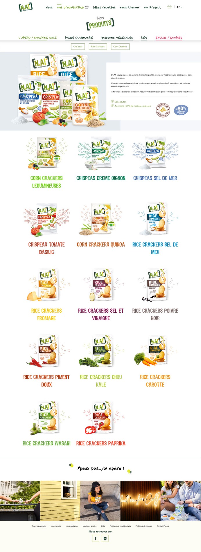Nature Addict - 36 Pixels - Webdesign inspiration