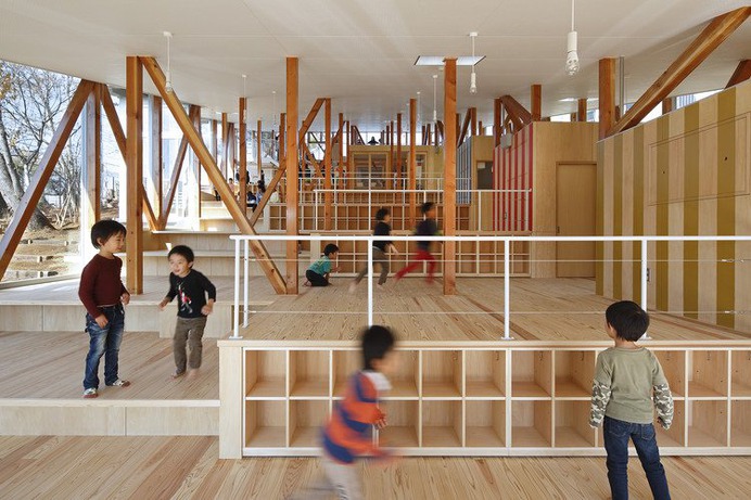 Hakusui Nursery School / Yamazaki Kentaro Design Workshop, Courtesy of Yamazaki Kentaro Design Workshop