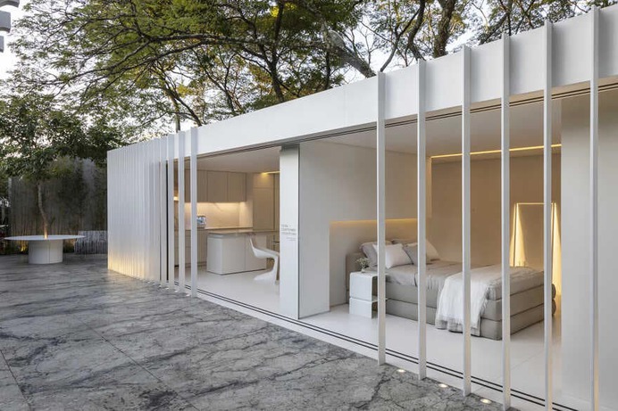 Old Shipping Containers Transformed Into a Modern and Minimalist House