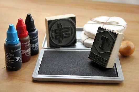 Post Print on the Behance Network #seal #print #ink #workshop