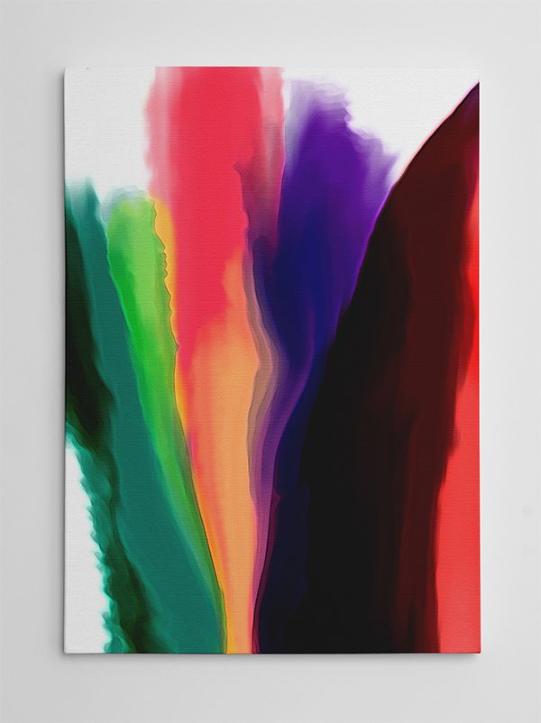 Pour painting sketches on Behance
