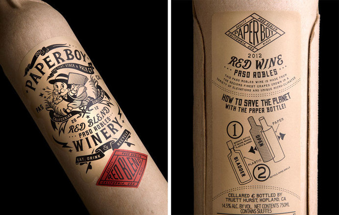 Stranger and stranger via www.mr-cup.com #bottle #packaging #print #illustration #type #typography
