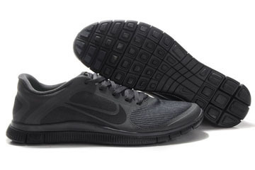 Nike Free 4.0 V3 Anthracite Black-Mens #shoes
