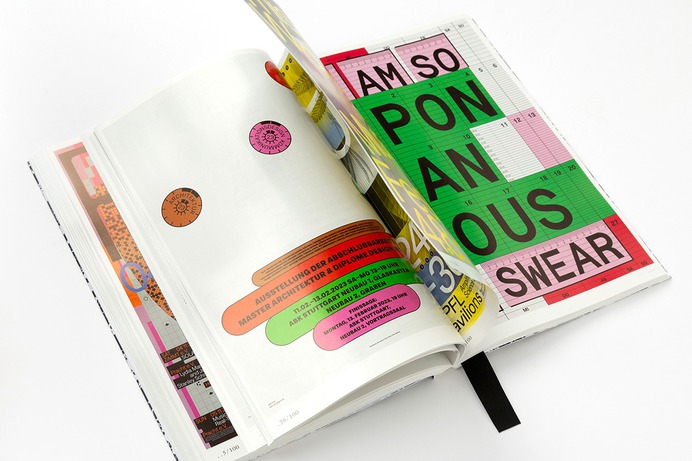 The motto of this year's 100 Beste Plakate is enticing and delivers on its promise: Every year, the association 100 Beste Plakate e. V. honors the most outstanding and creative poster designs from Germany, Austria, and Switzerland. The accompanying yearbook has long established itself as the standard reference for creators in the graphic and design scene and is now being published for the first time by Slanted Publishers.

The 2023 yearbook presents all 100 winning posters from the 100 Beste Plakate 23 competition in large-format images, along with information on their content aspects and the context in which they were created. It discusses current poster design and highlights trends. The jury's introduction by Toan Vu-Huu, alongside a foreword by Fons Hickmann, an essay by Helene Roolf, presentation of the jury, and a contact register with credits of all designers, clients, and printers, completes the publication.

The book's theme, "X out of 100 / Expect Nothing—Appreciate Everything," ensures equal presentation of all 100 works, avoiding any impression of ranking. Each poster / series is treated equally, marked as one of the 100 nominated by the jury.

Publisher: Slanted Publishers
Editor: 100 Beste Plakate e. V. 
Design, Concept: Studio Es
Publishing Direction: Lars Harmsen, Julia Kahl 
Release: June 2024
Format: 16.5 × 24 cm
Volume: 256 pages
Images: 300
Language: English, German 
Printer: NINO Druck, Germany
Workmanship: Softcover, matt foil lamination, otabind thread-stitching, full-color, changing papers, wide embroidered bookmark, sticker
ISBN: 978-3-948440-73-2
Price: € 35.– (DE)

Buy: slanted.de/product/100-beste-plakate-23
