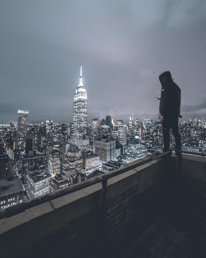 Liam Torres Captures Stunning Rooftop Photography in New York