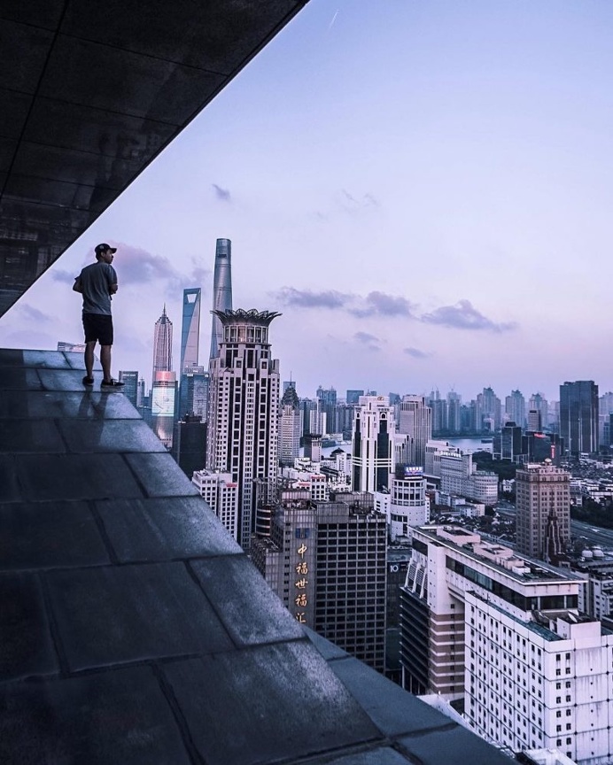 Terrifying Rooftop Photography From The Futurescapes of Shanghai by Jennifer Bin