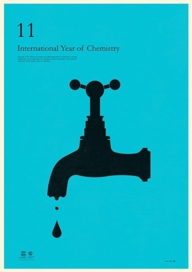 excites | Graphic Designer | Simon C Page #year #chemestry #print #graphic #poster