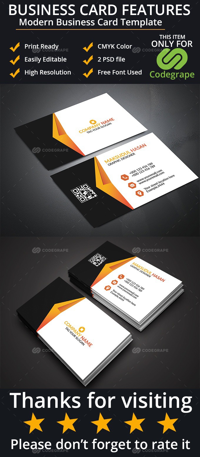 Modern Business Card
