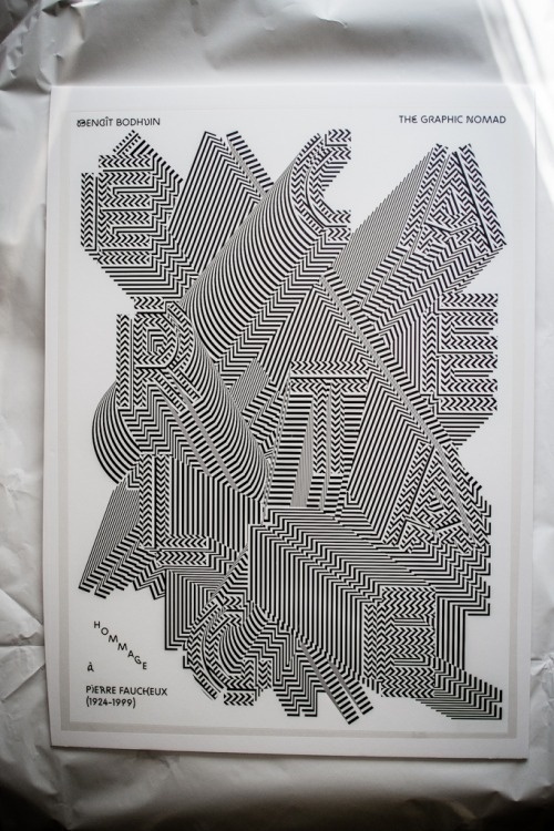 pocoperro: Benoît Bodhuin - "Hommage àPierre Faucheux" #print
