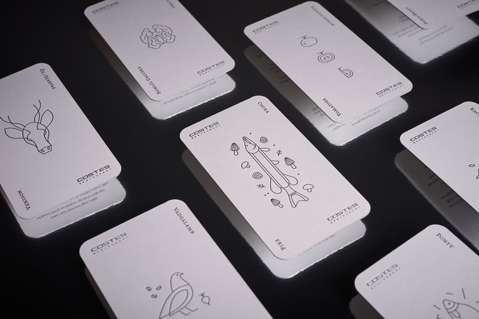 Costes Restaurant Anniversary game - Mindsparkle Mag The very first Hungarian Michelin-starred restaurant, Costes is celebrating its 10th anniversary this year. For this occasion they decided to introduce a game through the ordering process to compose an interactive gastronomical experience. #packaging #identity #branding #design #color #photography #graphic #design #gallery #blog #project #mindsparkle #mag #beautiful #portfolio #designer