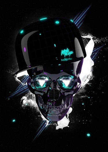 Kill The Noise on the Behance Network #cover #poster