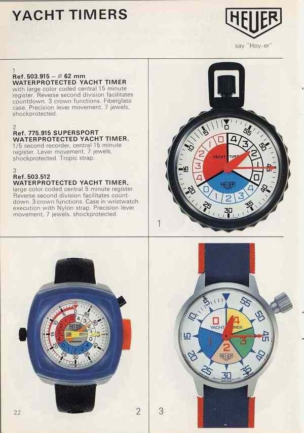 Heuer Catalog #retro #stopwatches #heuer