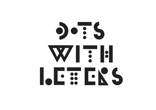 Nice On White #lettering #design #dots #illustration #type #typography