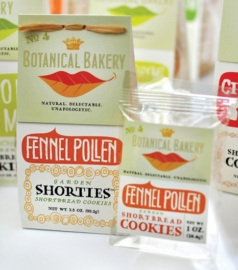 Botanical Bakery Brand Makeover and Package Design #botanical #bakery #design #brier #david #package #typography