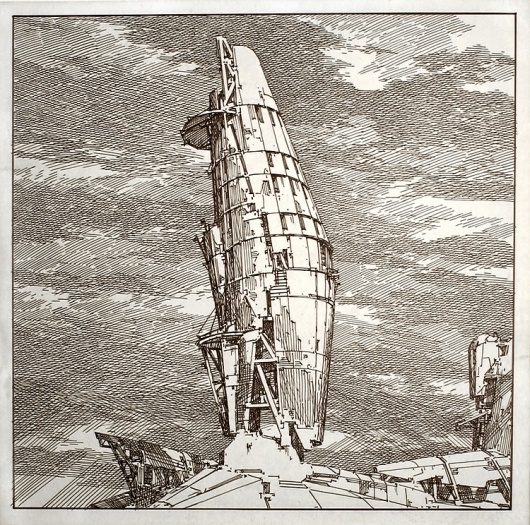 Architecture Photography: Lebbeus Woods: Early Drawings on Exhibit in NYC Geomechanical Machines / Lebbeus Woods – ArchDaily #woods #architecture #lebbeus