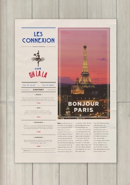 Cafe Oh La La #menu