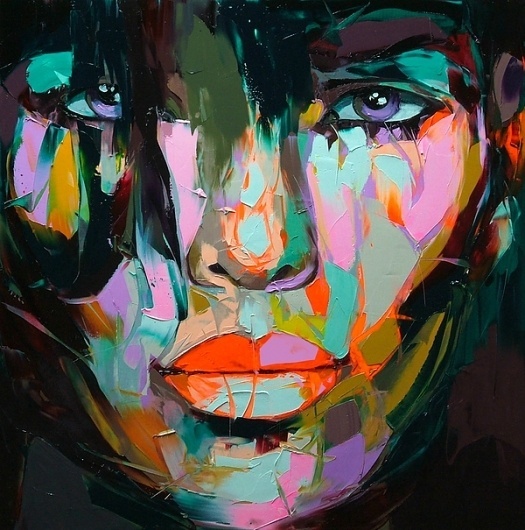 Francoise Nielly Paintings 2011 #francoise #portrait #painting #art #nielly
