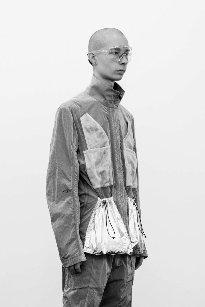 Oakley By Samuel Ross Season 1 Lookbook Collection A COLD WALL Jackets techwear coats trench coat ACW* eyewear California sunglasses stealth