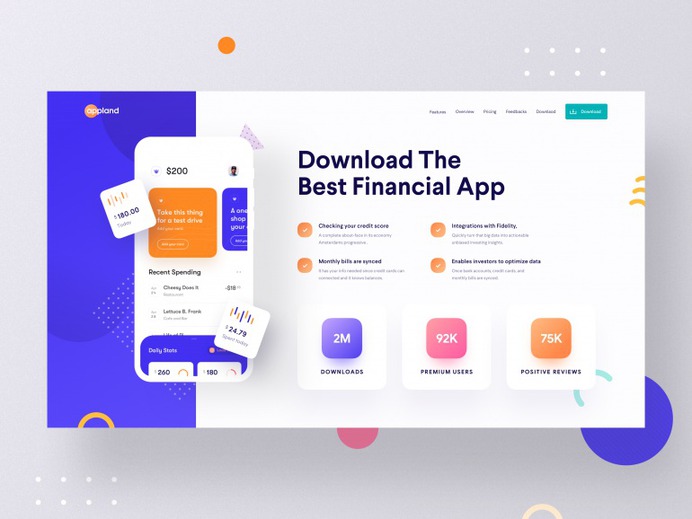 App Landing Web Ui