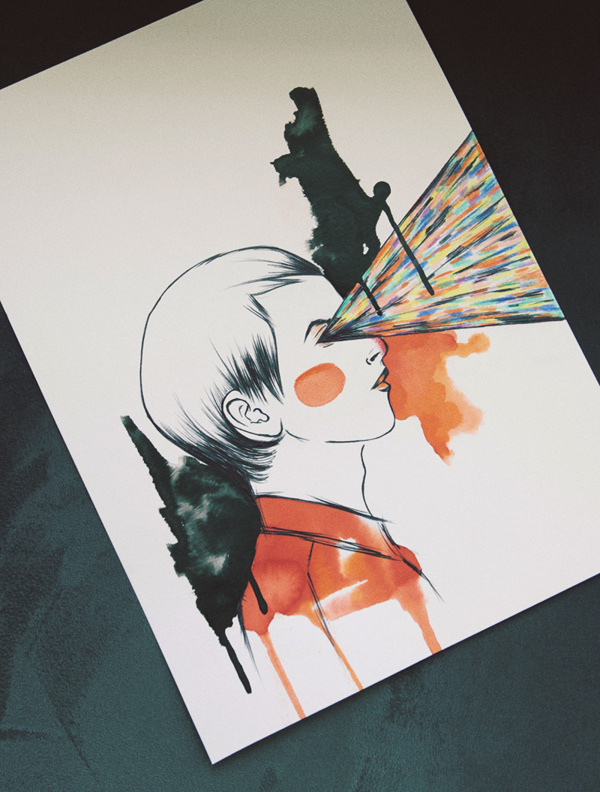 T.E.E.D. on Behance #fashion #illustration #watercolor #poster