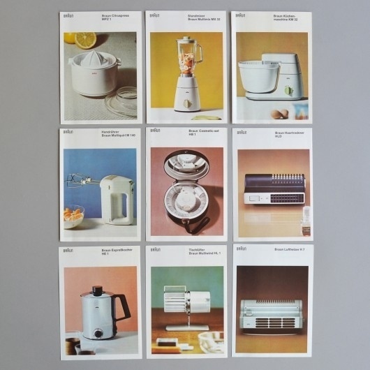 Braun Brochures | WANKEN - The Art & Design blog of Shelby White #layout #braun