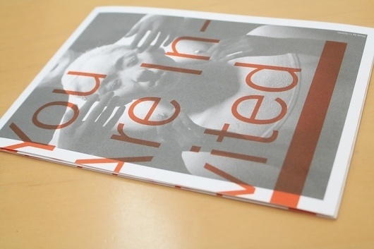 Opening Night Invites « PAT MORIN, Designer #print #invitation #typography