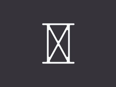 Hourglass (WIP logo) #mark #logo #branding