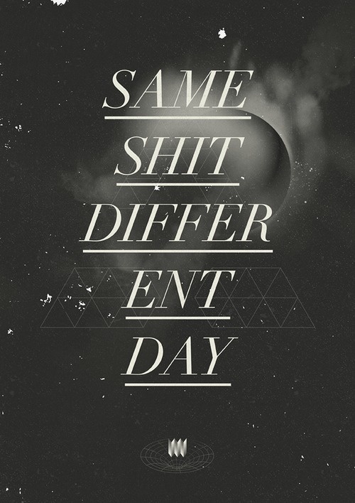 Inspiration | Jordan Lloyd #white #retro #black #poster #and #typography