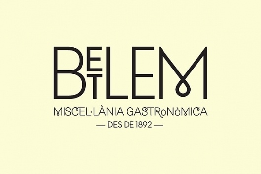 Betlem gastro bar on the Behance Network #logo #identity