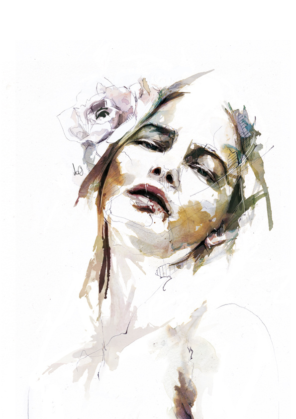Amazing Portrait Illustrations by Florian Nicolle #amazing #florian #illustrations #portrait #nicolle